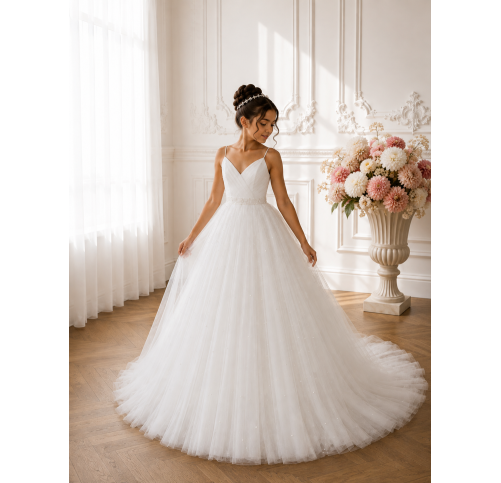 Elegante abito da cerimonia per bambina – Collezione 2026 | Aylana Cérémonie