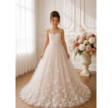 Elegante abito da cerimonia per bambina – Collezione 2026 | Aylana Cérémonie