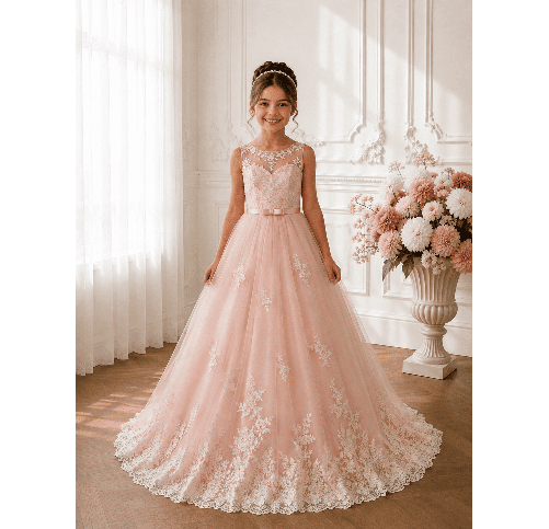 Robe de cérémonie fille élégante – Collection 2026 | Aylana Cérémonie