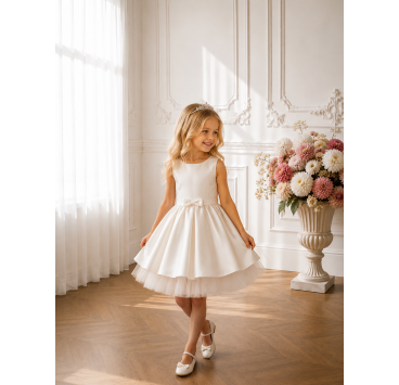 Vestido de cerimónia elegante para menina – Coleção 2026 | Aylana Cérémonie