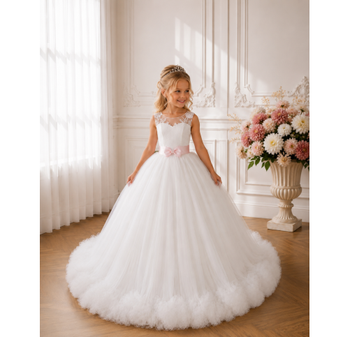 Elegantes Festkleid für Mädchen – Kollektion 2026 | Aylana Cérémonie