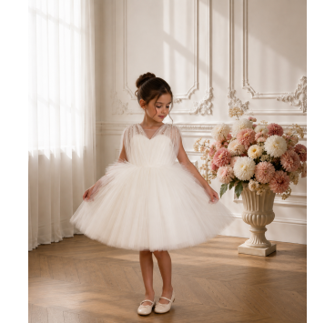 Elegantes Festkleid für Mädchen – Kollektion 2026 | Aylana Cérémonie