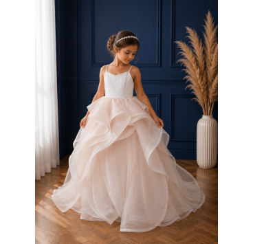 Elegante abito da cerimonia per bambina – Collezione 2027 | Aylana Cérémonie