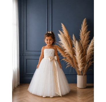 Elegante ceremoniejurk voor meisjes – Collectie 2027 | Aylana Cérémonie