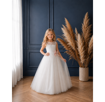 Vestido de ceremonia elegante para niña – Colección 2027 | Aylana Cérémonie