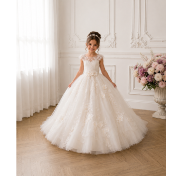Robe de cérémonie fille élégante – Collection 2026 | Aylana Cérémonie
