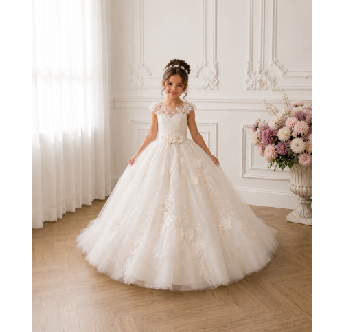 Robe de cérémonie fille élégante – Collection 2026 | Aylana Cérémonie