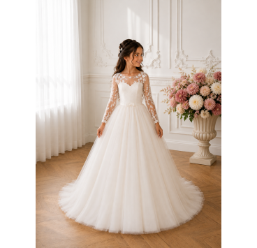 Robe de cérémonie fille élégante – Collection 2026 | Aylana Cérémonie