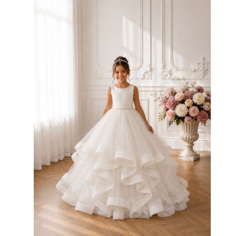 Elegante abito da cerimonia per bambina – Collezione 2026 | Aylana Cérémonie
