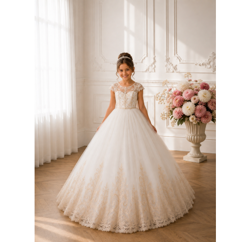 Robe de cérémonie fille élégante – Collection 2026 | Aylana Cérémonie